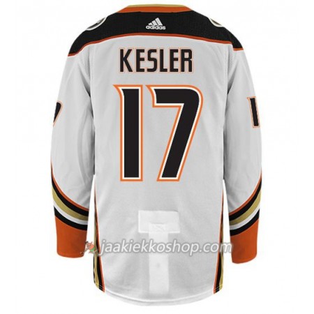 Miehille NHL Anaheim Ducks Pelipaita RYAN KESLER 17 Adidas Valkoinen Authentic